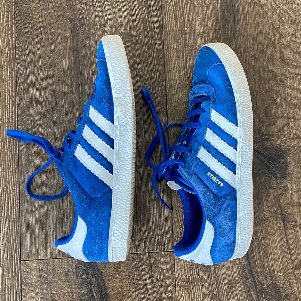For Taylor - Royal Blue Adidas Gazelle Sneakers